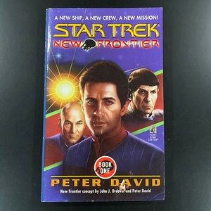 Star Trek New Frontier Book One: House of Cards by Peter David - Paperback Novel